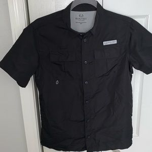 Realtree Fishing Button Down Size Kid’s XL